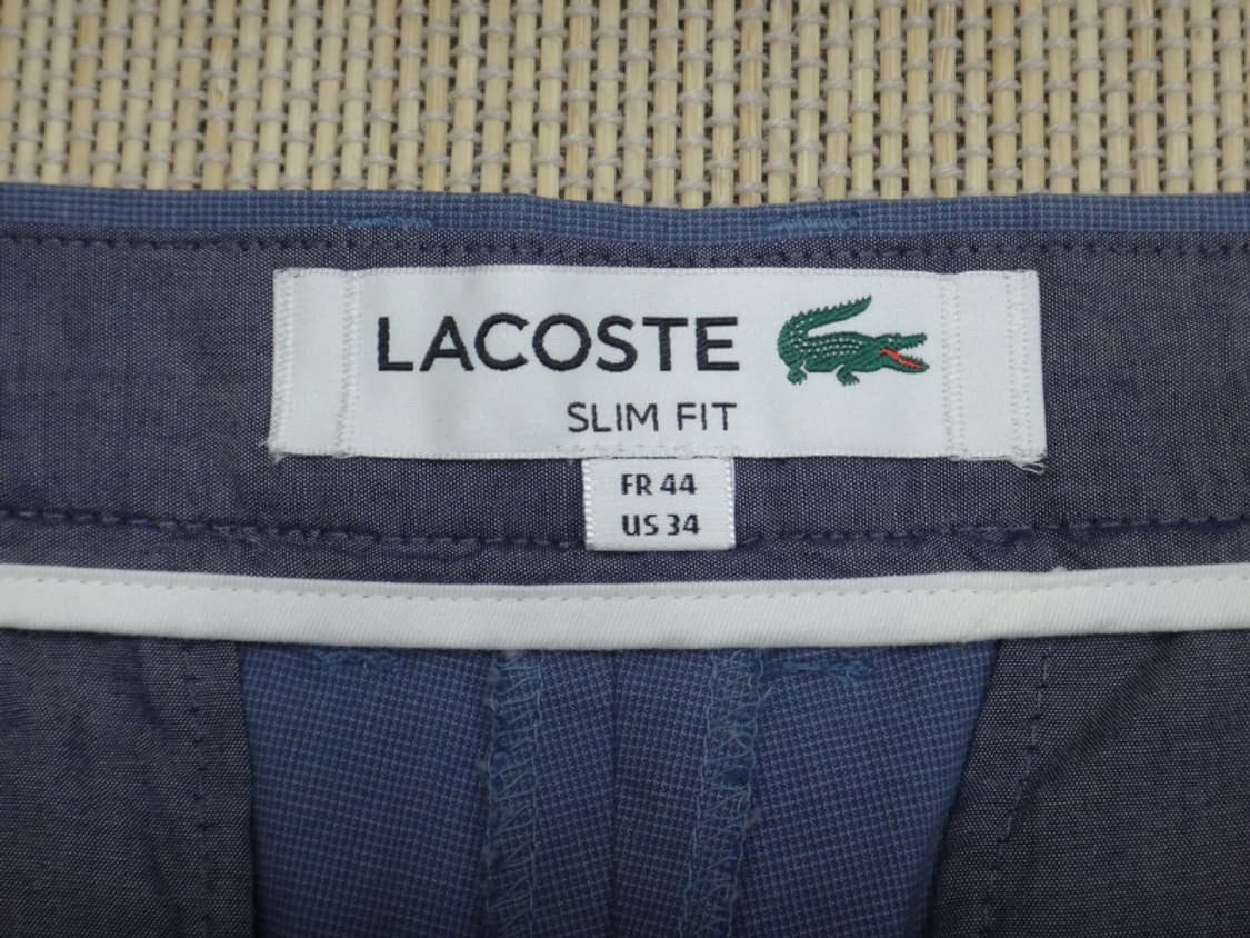(34) 라코스테 남성 스트레치 슬림핏 면스판 팬츠 상품이미지8