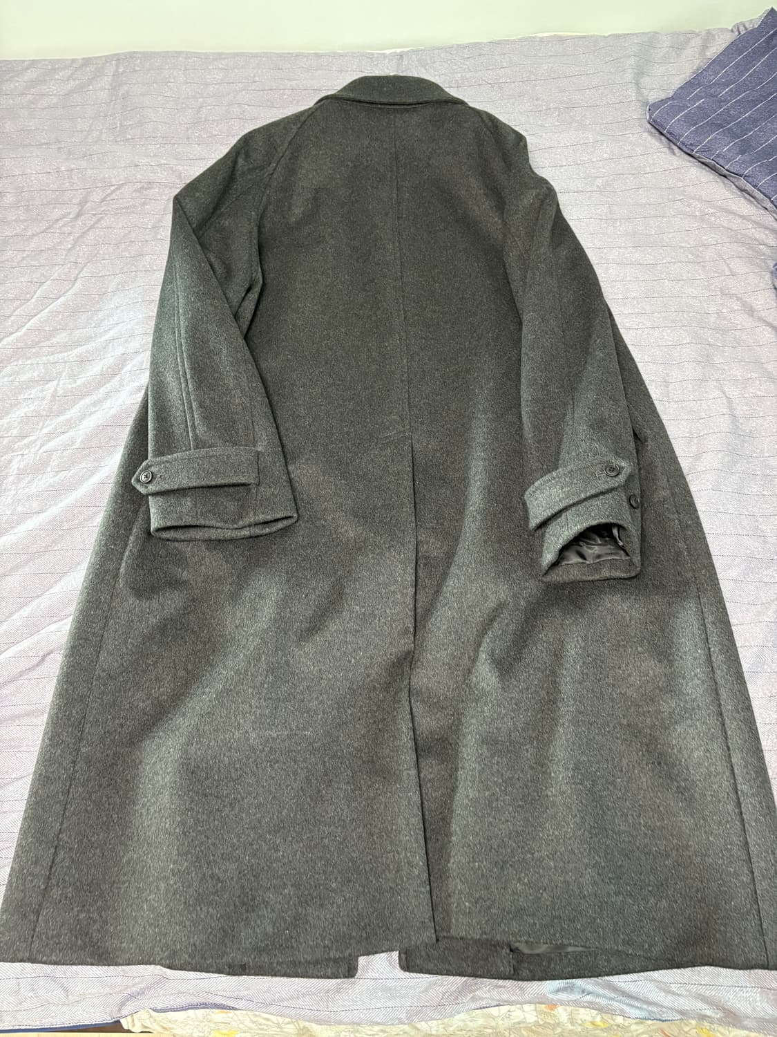 비슬로우 캐시미어 오버사이즈 발마칸 코트 xl 상품이미지5