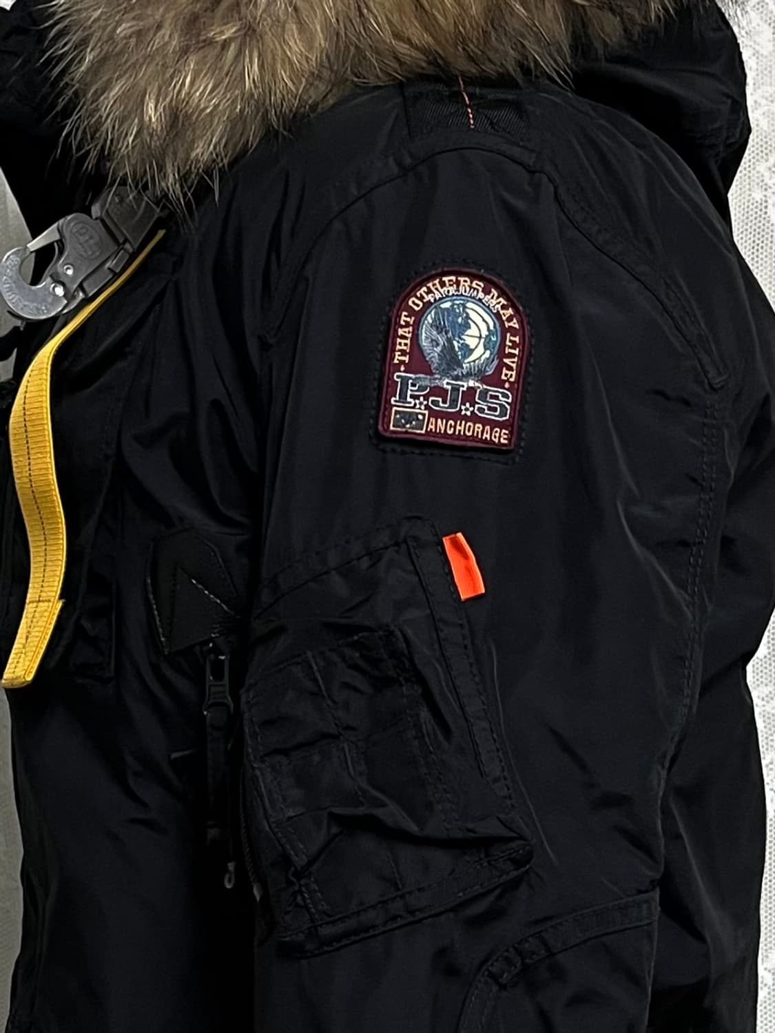 XS) 21FW 파라점퍼스 고비 패딩 점퍼 블랙 상품이미지4