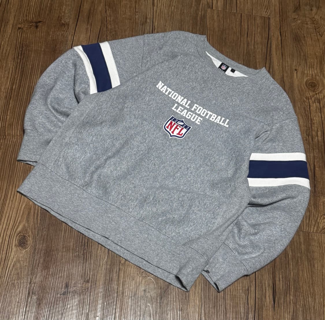 [S] NFL GU 베이스볼 프린팅 그레이 스웻셔츠 상품이미지1