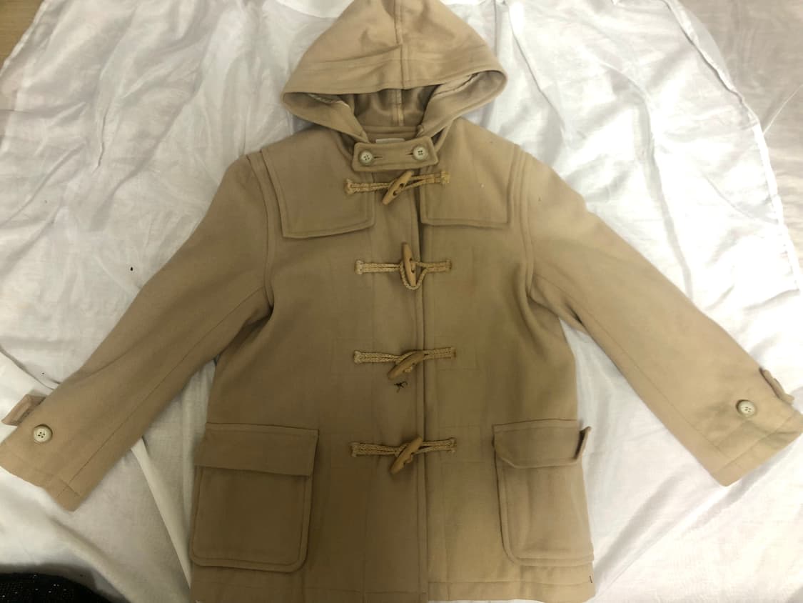 베이지 떡볶이 코트 상품이미지2