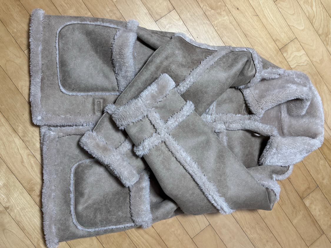 어텀 리버시블 무스탕 상품이미지4