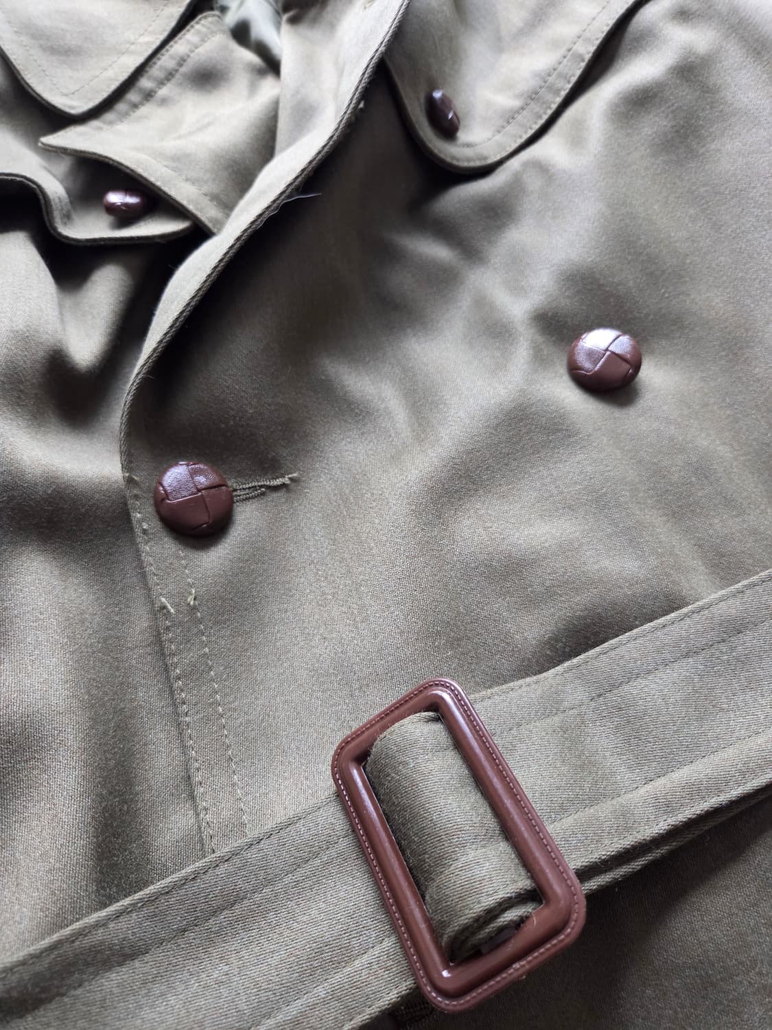 1986 OG 스페인군 트렌치 코트 LARGE 상품이미지3