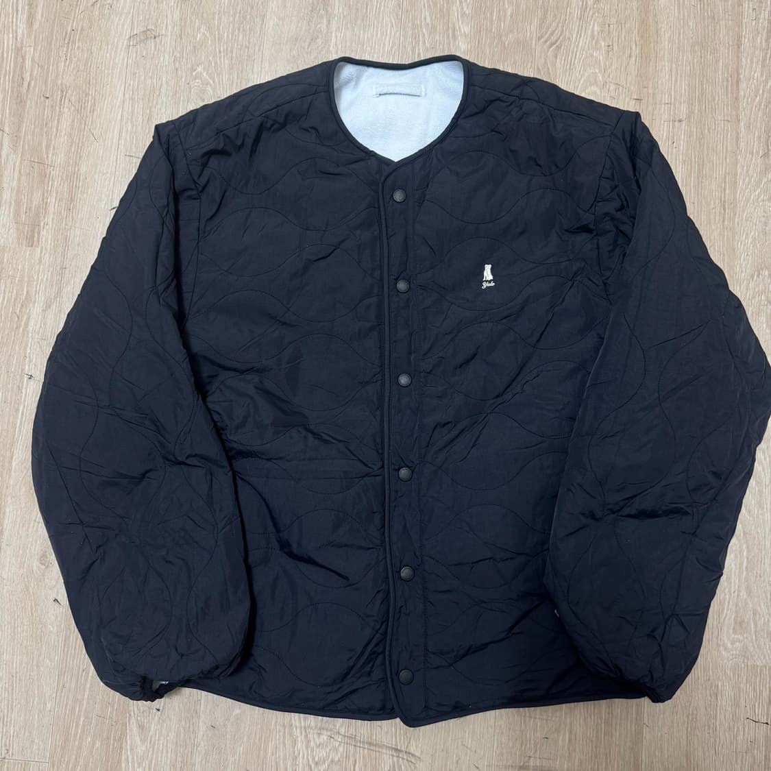 예일 리버시블 후리스 경량패딩 점퍼 M/95  상품이미지1