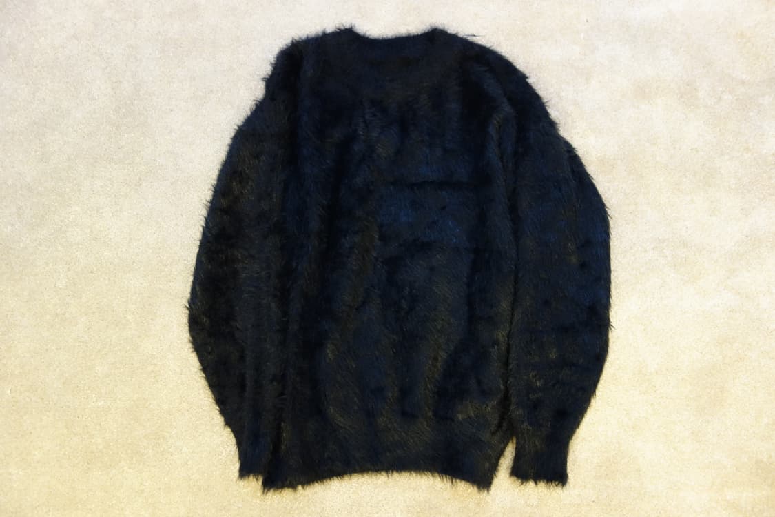 블랙 퍼 니트 상품이미지5