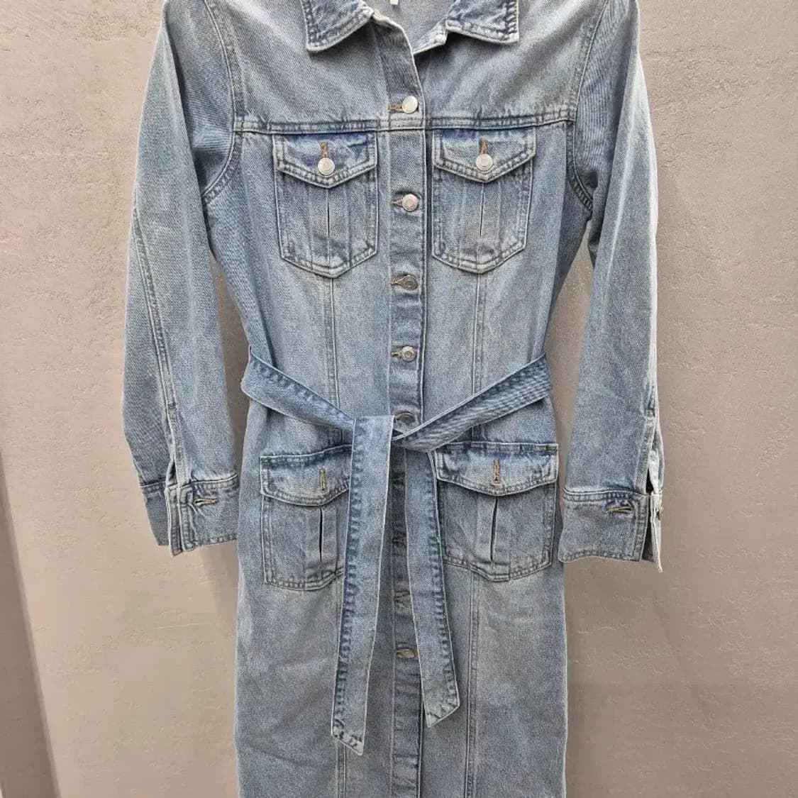ZARA 데님 롱 원피스 L 상품이미지2