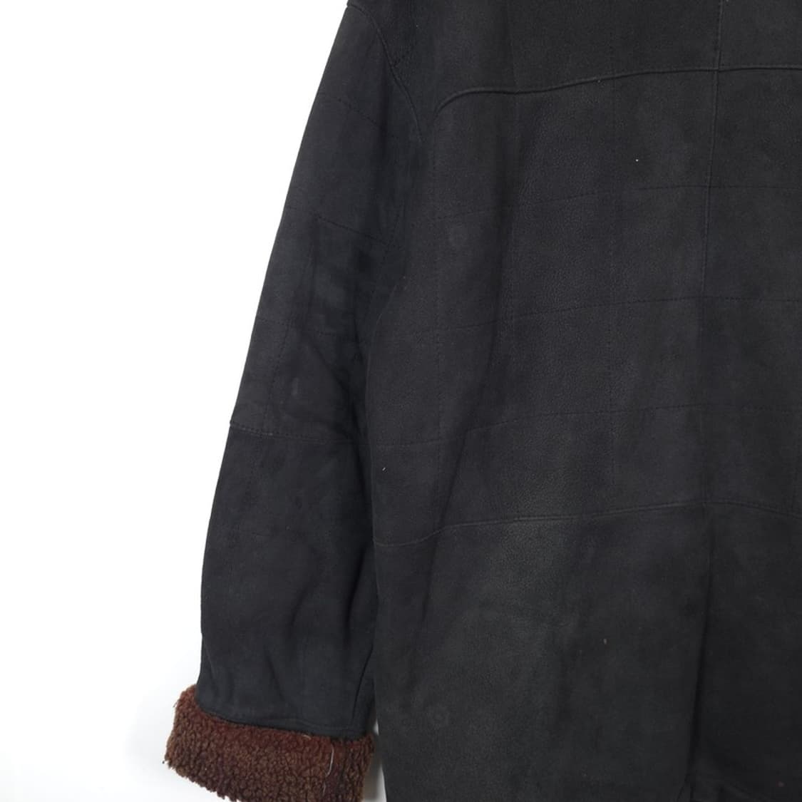 페레진 90s 아카이브 리얼 양털 무스탕 자켓 L 상품이미지5