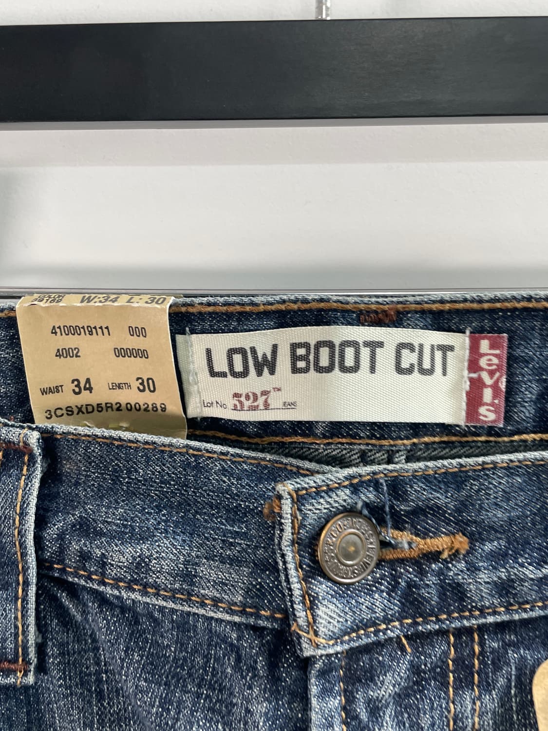 (새상품) 리바이스 527 로우 부츠컷 청바지 (onp.35) 상품이미지6