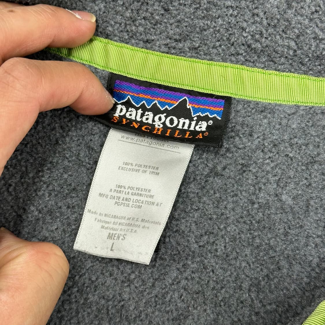 파타고니아 빈티지 니켈 신칠라 L 상품이미지7