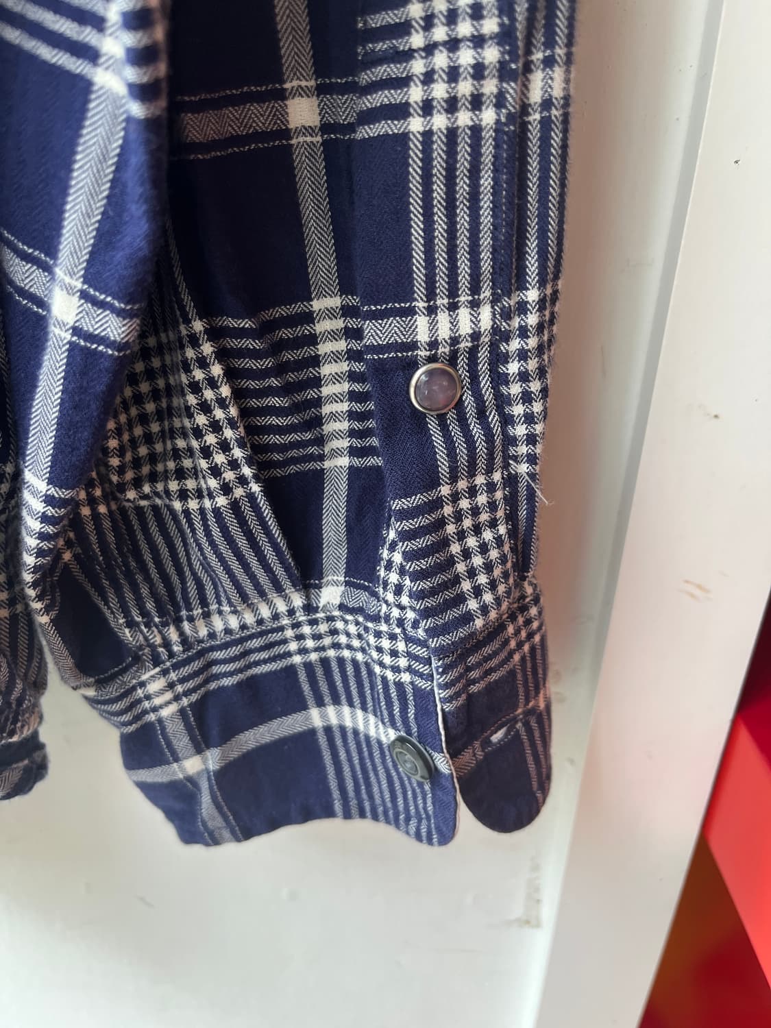 디젤 체크 셔츠 상품이미지5