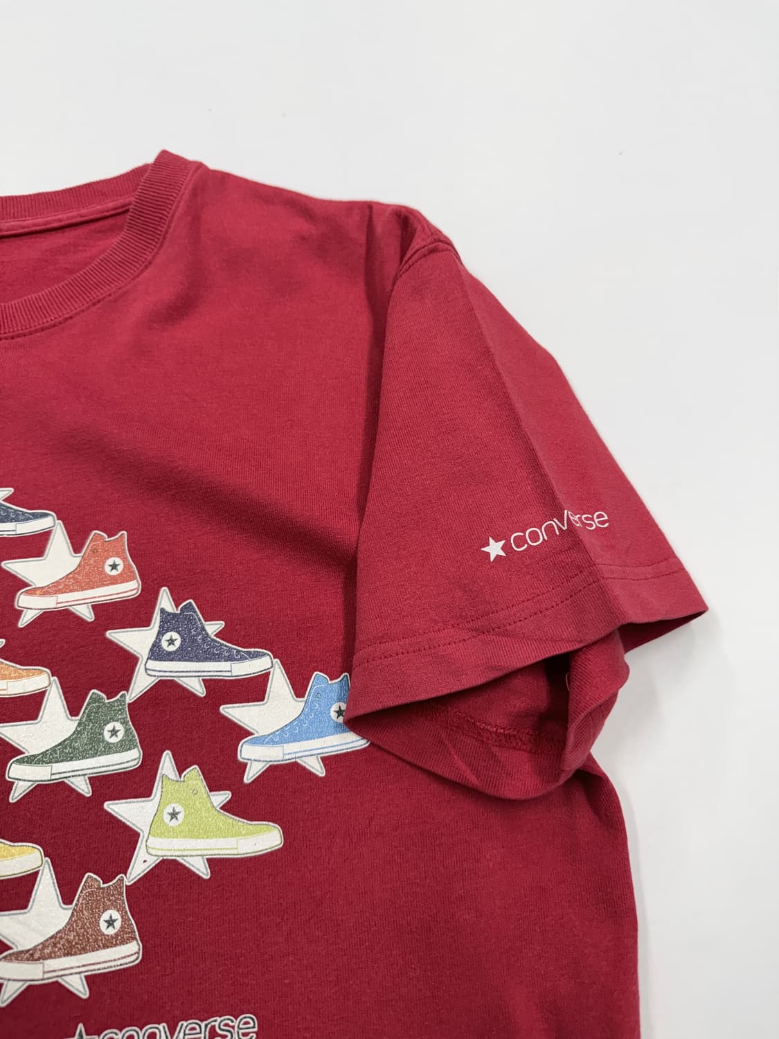 Converse 올스타 멀티컬러 그래픽 반팔 티셔츠 상품이미지4