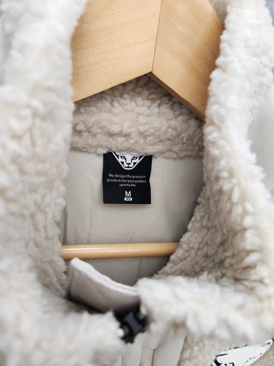 다이나핏 뽀글이 플리스 자켓 아이보리 상품이미지4