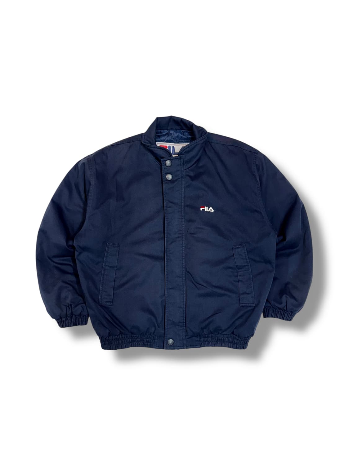 90s 휠라 FILA 스키팀 코튼 블루종 자켓 (L)   상품이미지3