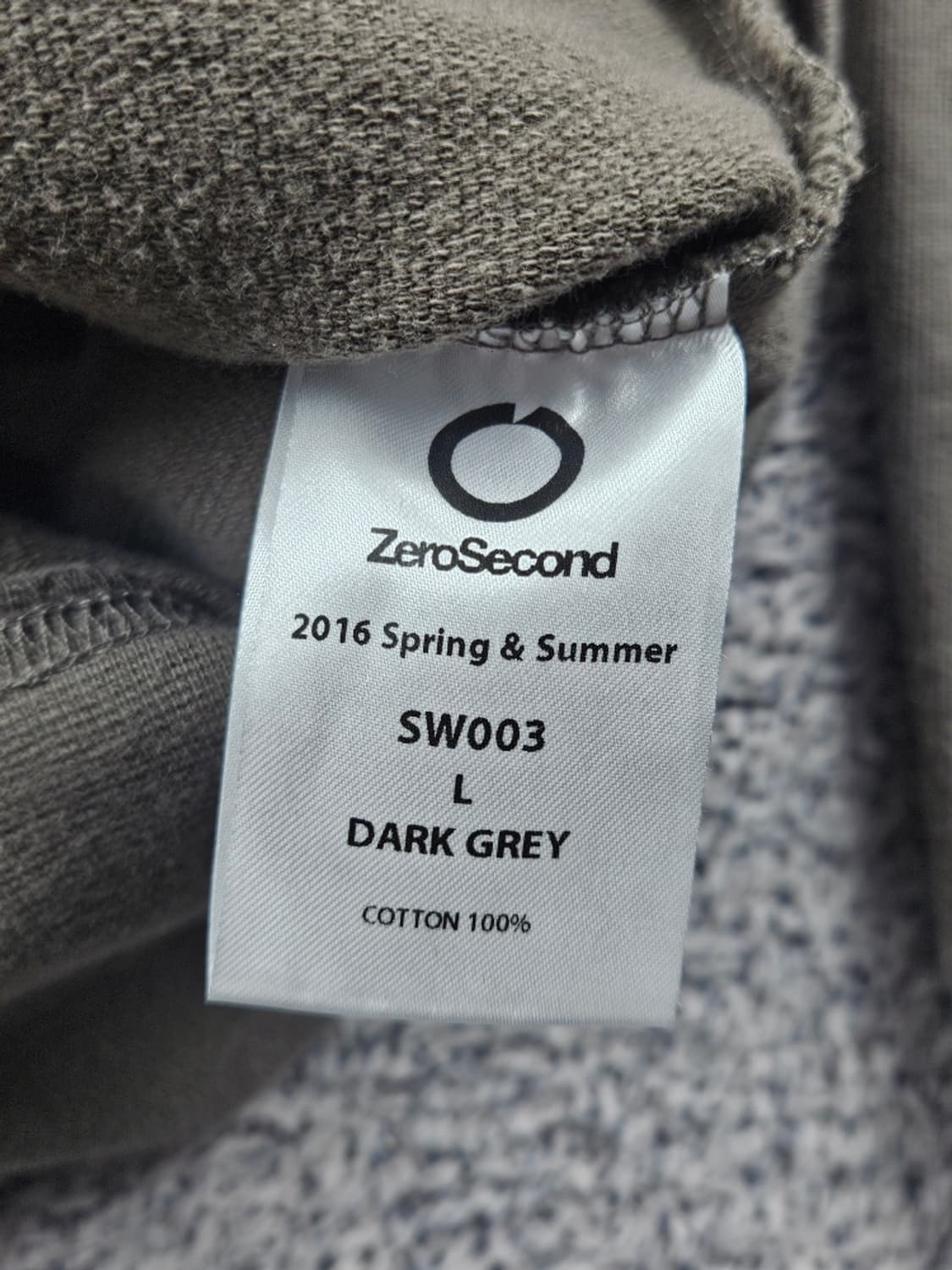 제로세컨드 다잉워시드 커스텀 맨투맨 스웻셔츠 ( L ) / 11376 상품이미지9