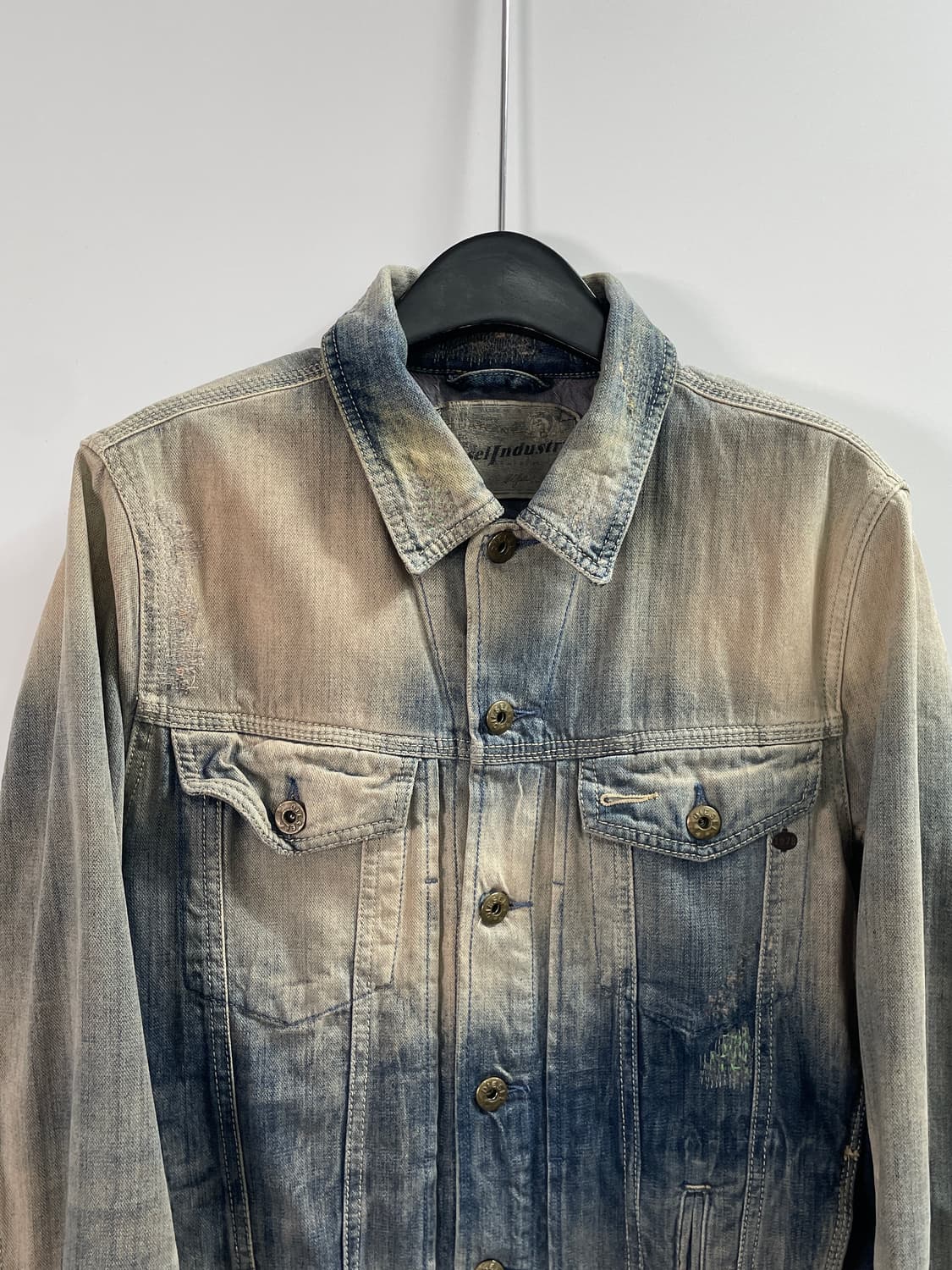 디젤 디스트로이드 워싱 청자켓 (on.193) 상품이미지2