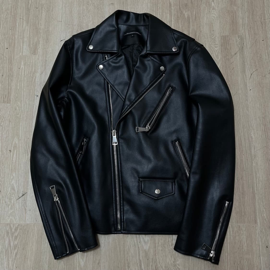 와이브랜드 더블 레더 가죽 자켓 L/100 상품이미지1