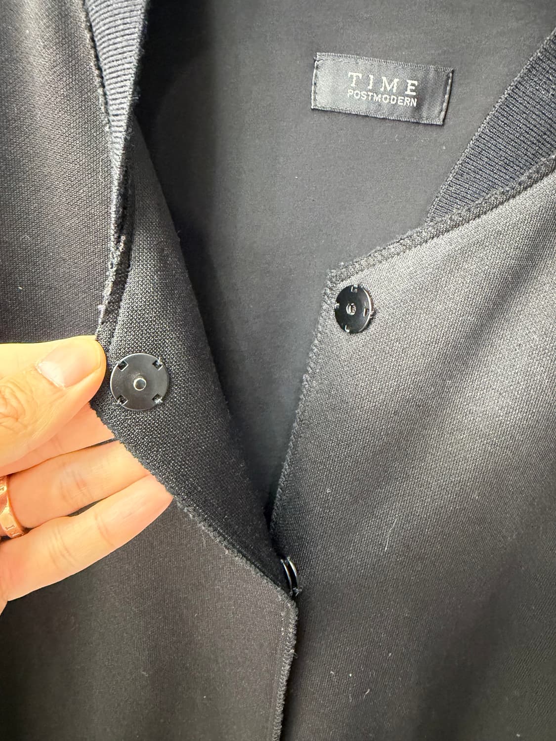 정품) TIME 타임 한섬 20ss 블랙 플레어 원피스 82F 상품이미지5