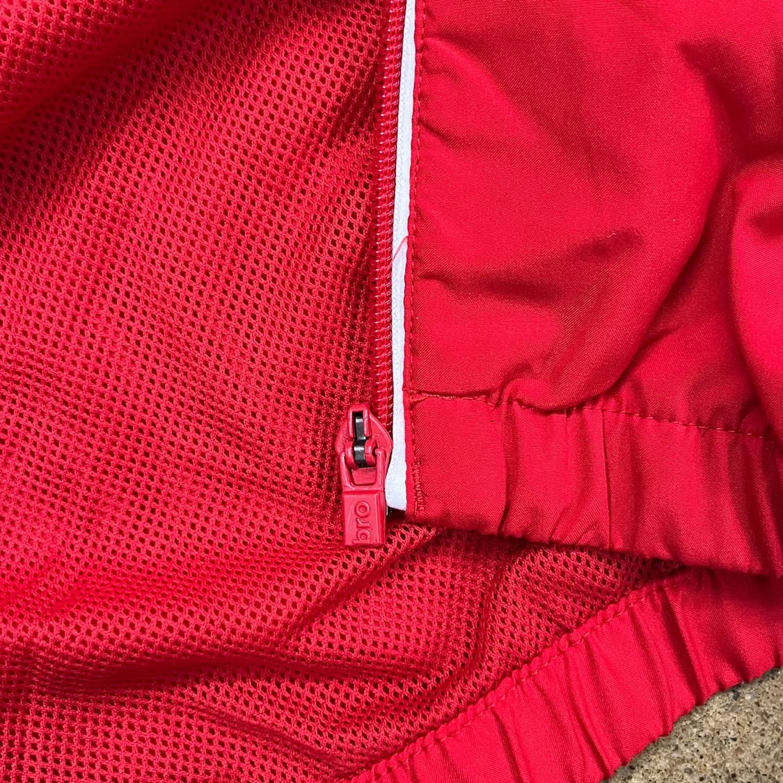 [정품/L] 엄브로 올드스쿨 바람막이 자켓 b14 상품이미지7