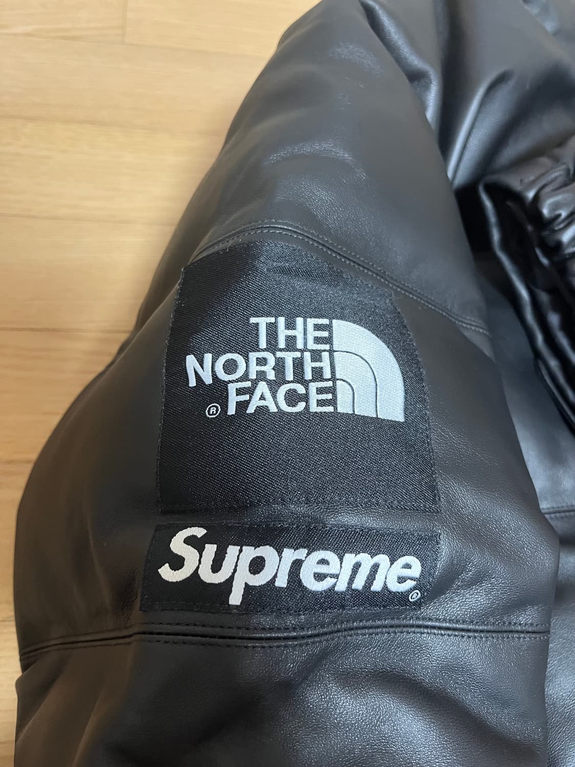 슈프림 노스페이스 레더 눕시 L 상품이미지6