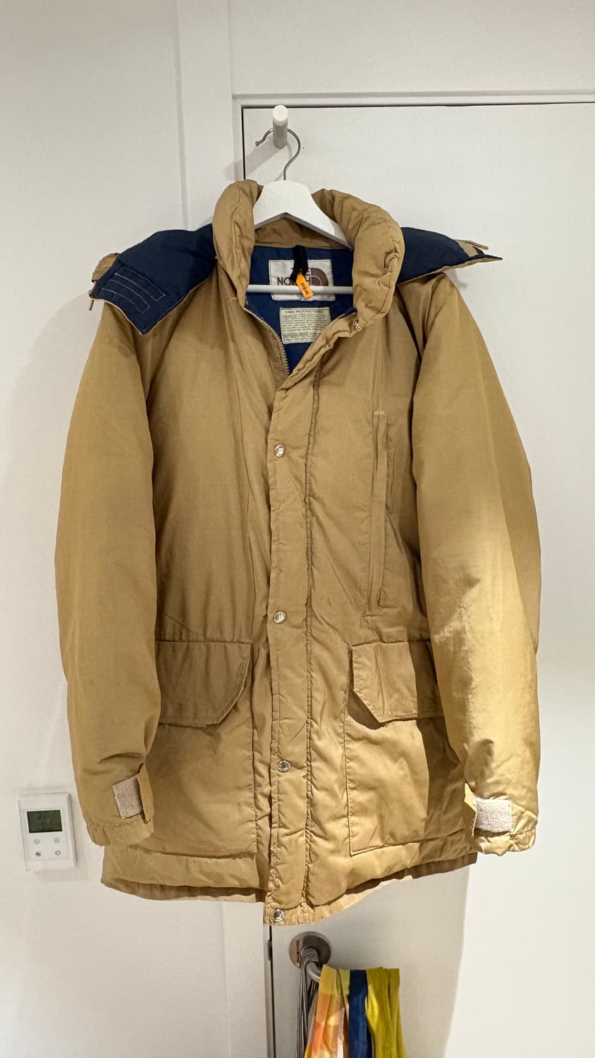 (L) 70s 빈티지 노스페이스 다운 파카 상품이미지1