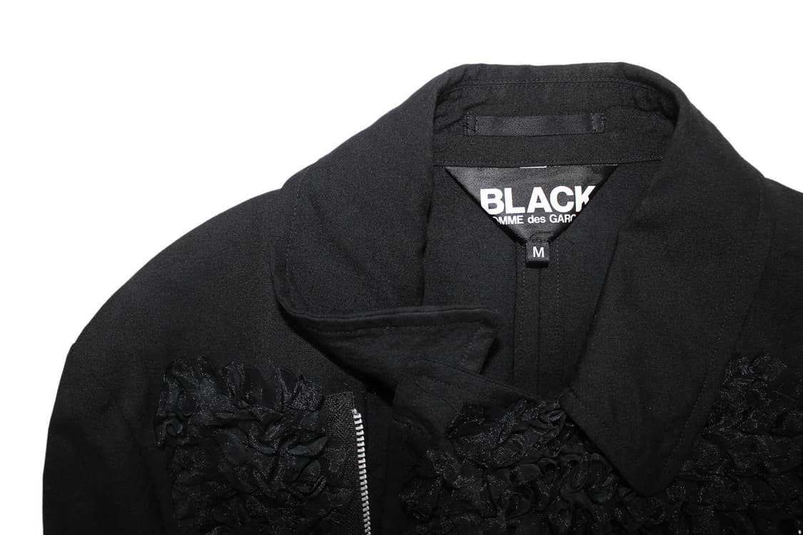 COMME des GARÇONS BLACK 꼼데가르송 블랙 프릴 자켓 상품이미지4