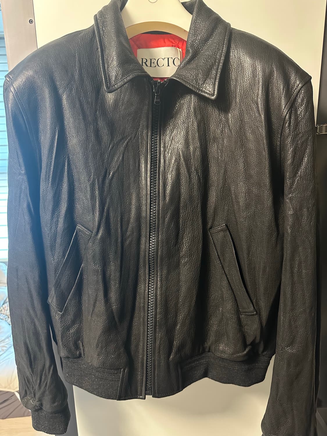 렉토 25FW 크링클 레더 XL 상품이미지1