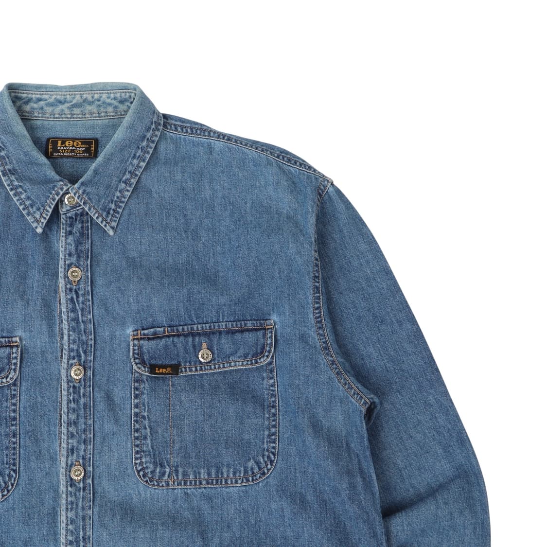 Lee 90s 게임 포켓 데님셔츠 상품이미지3