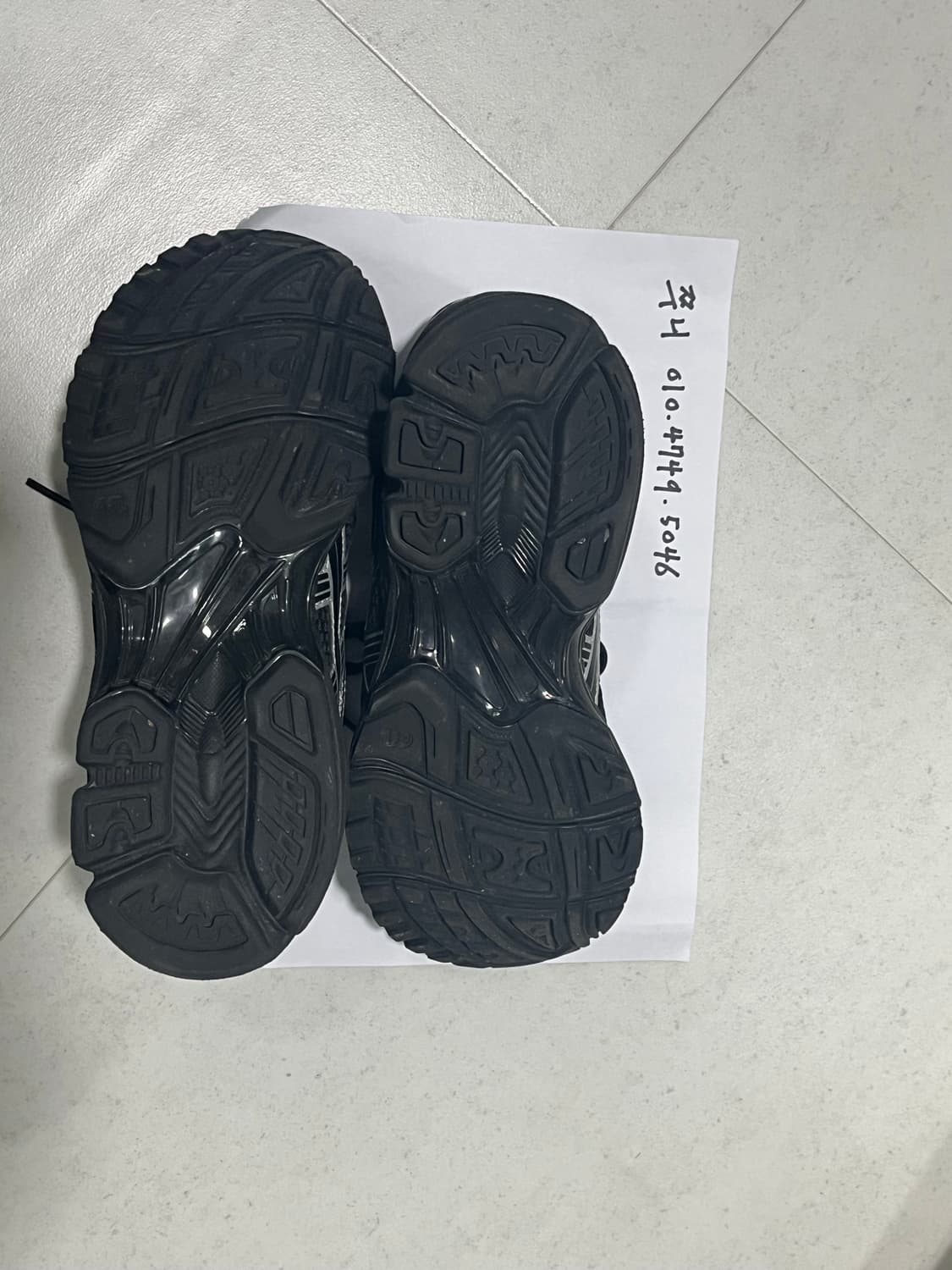 아식스 젤 카야노 14 블랙 퓨어 실버 250 상품이미지5