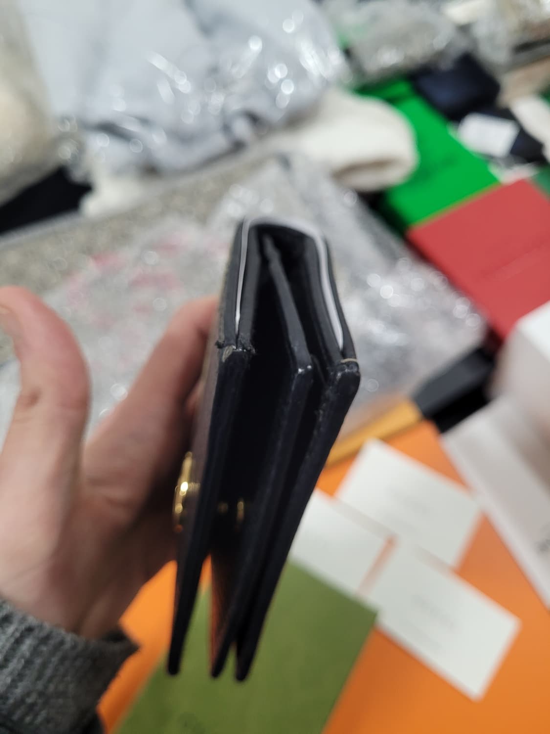 (새상품급) 구찌 GG 마몽 케이스 지갑 상품이미지5