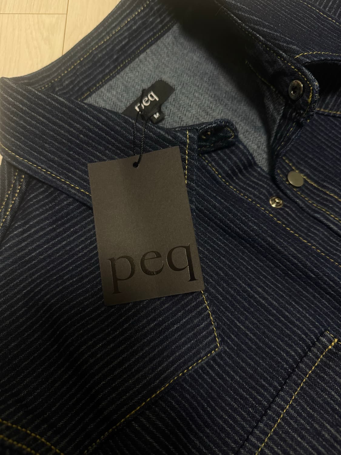 Peq 페크 웨스턴데님셔츠 M 상품이미지2