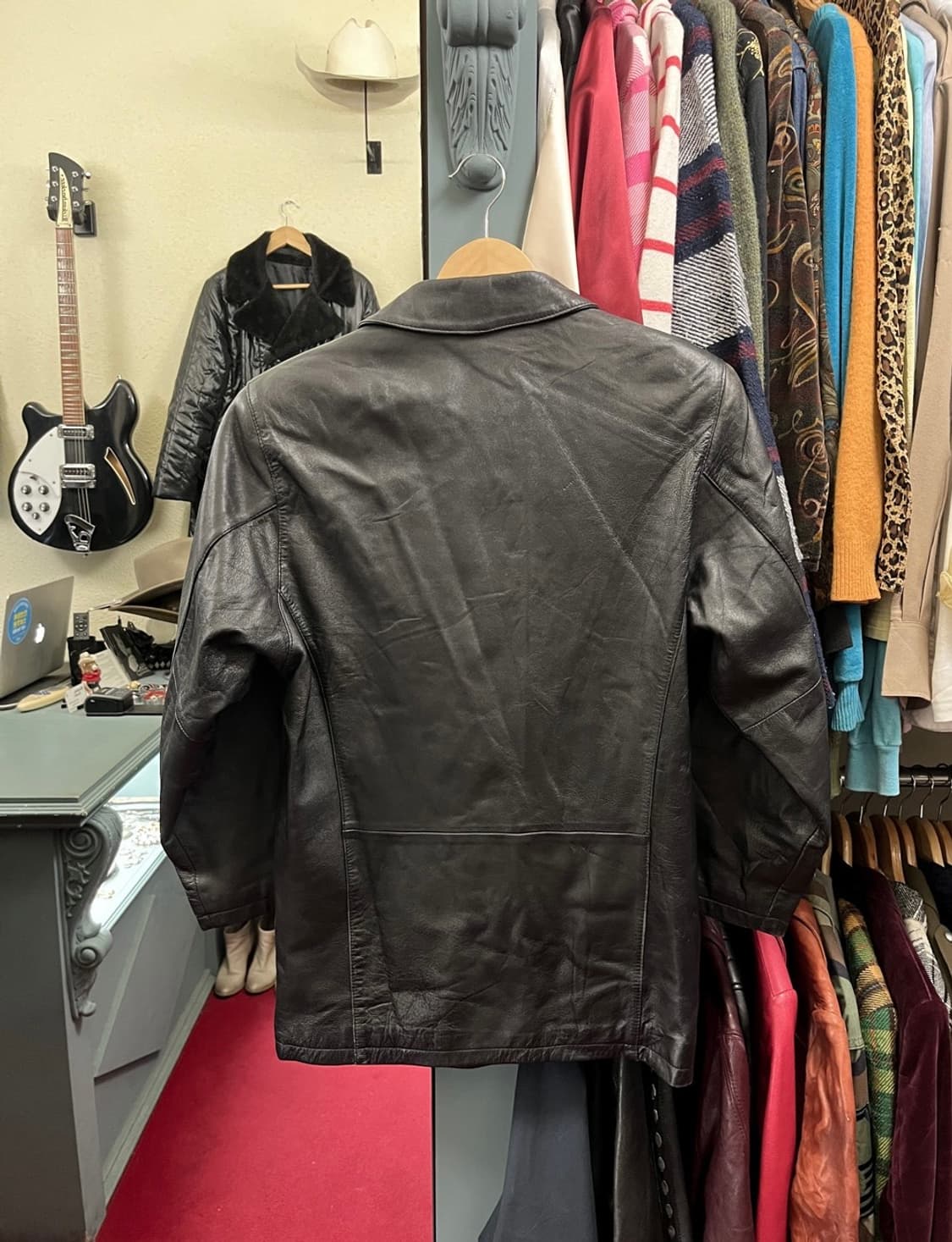 DOUBLE LEATHER COAT 상품이미지4