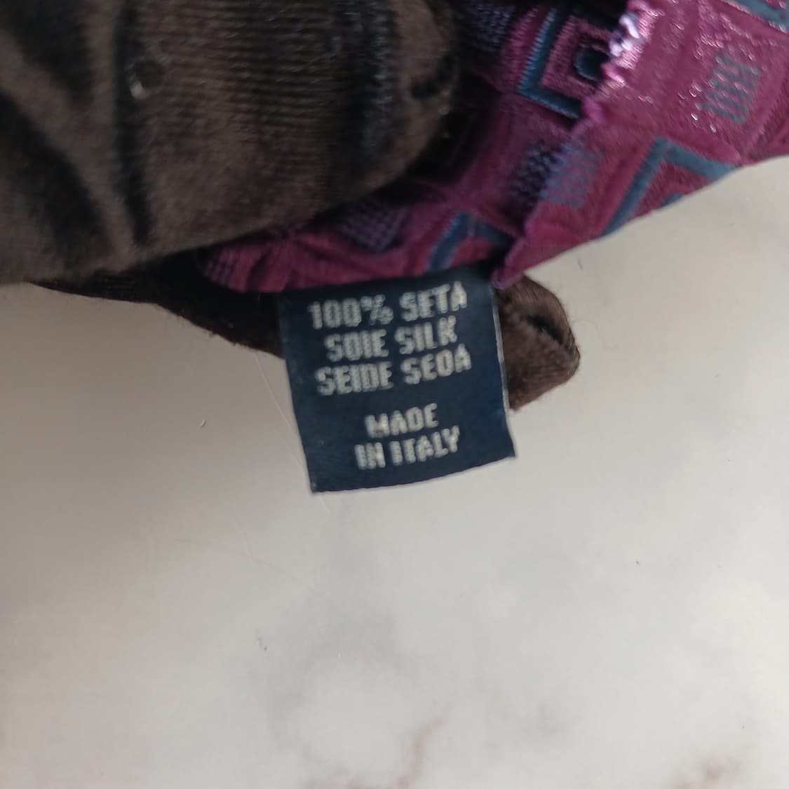 알테아 실크 퍼플 자카드 넥타이 9cm A+등급 A19698
 상품이미지10