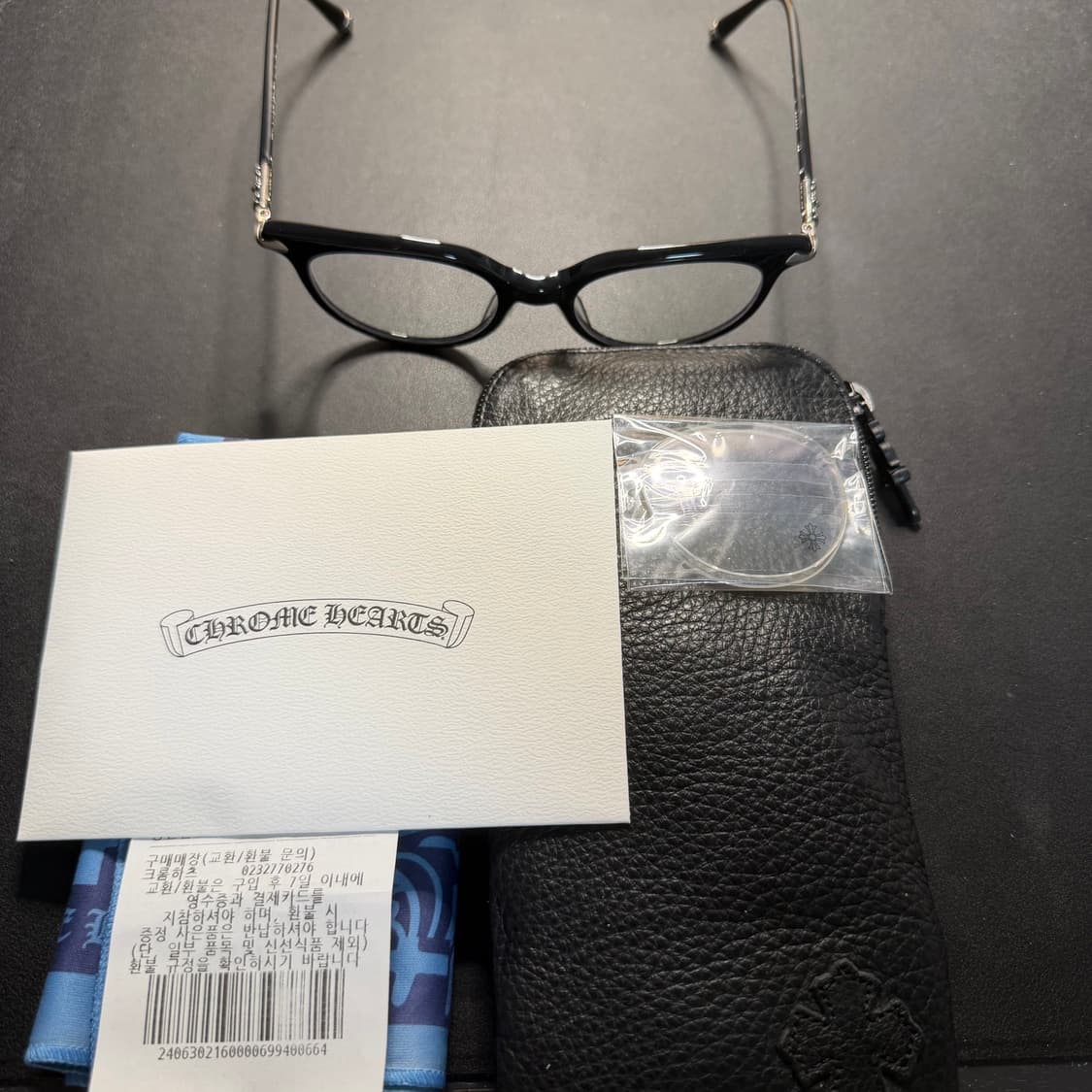 크롬하츠 블루베리머핀 안경테 판매합니다 상품이미지1