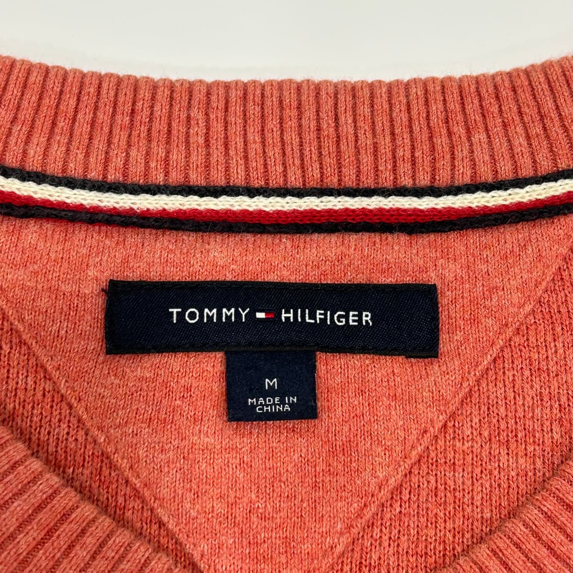 Tommy hilfiger 타미힐피거 코랄핑크 니트  상품이미지5