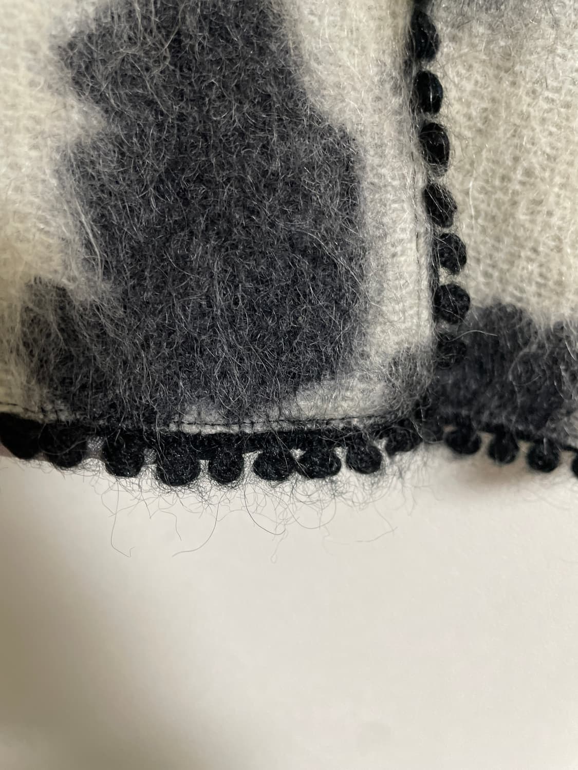 모스키노 모헤어 얼룩맣치마 상품이미지3