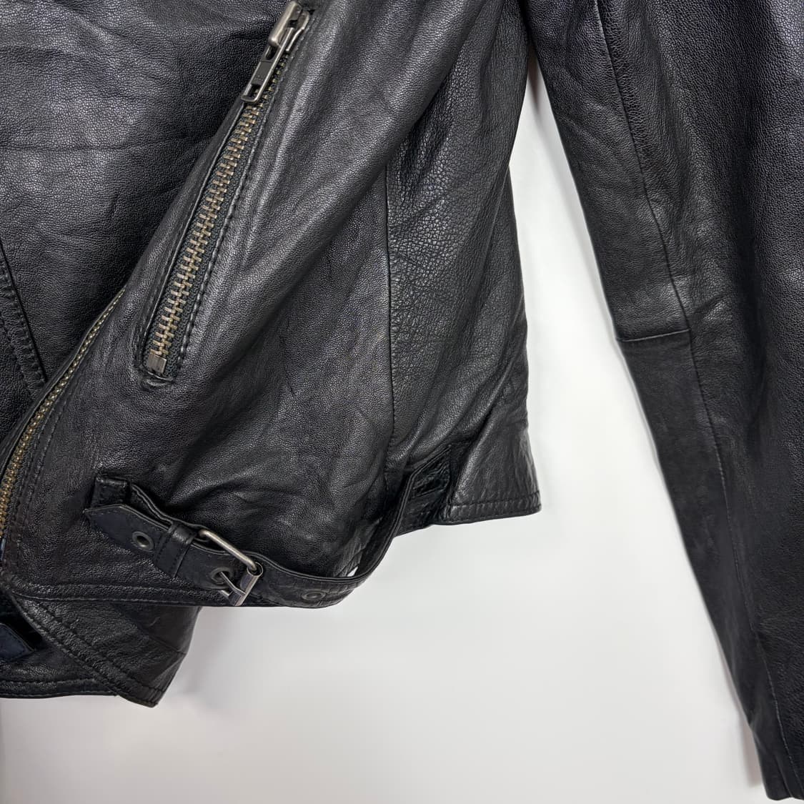 데드스탁 빈티지 가죽 라이더 자켓 상품이미지7