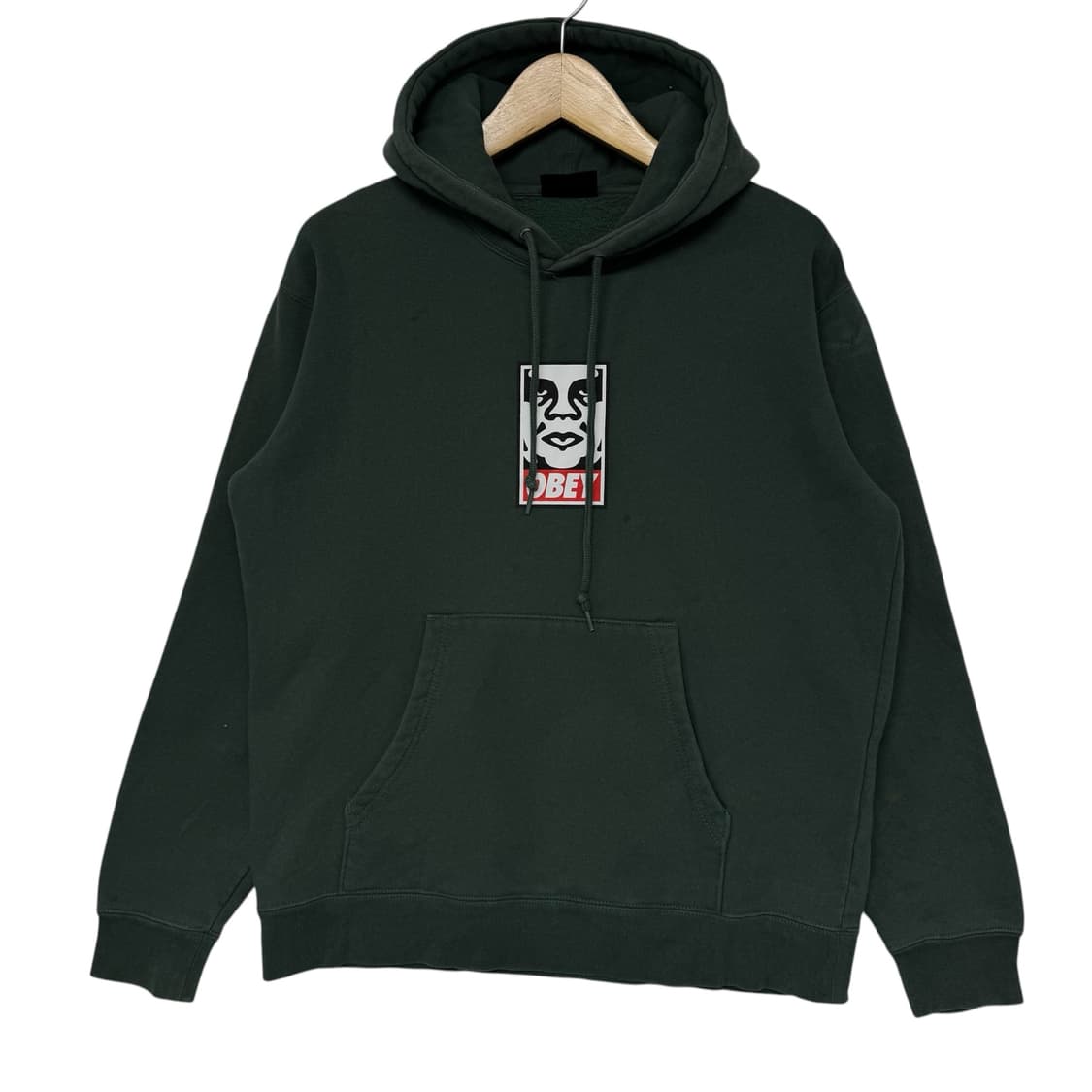 오베이 페이스로고 후드티 상품이미지1