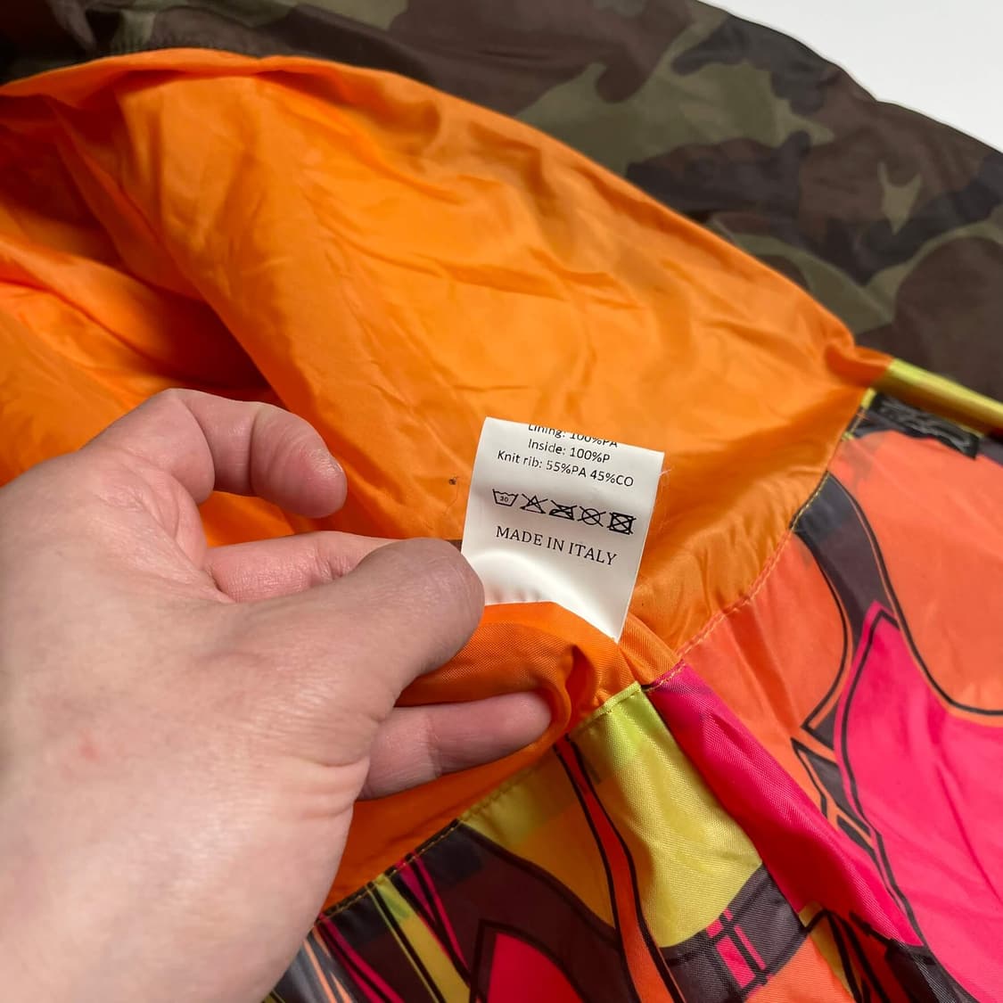 Bacon 밀리터리 나일론 패디드 자켓 (italy)   상품이미지8