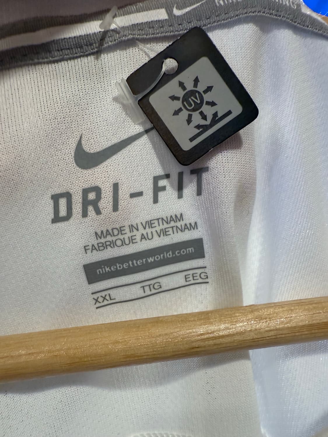 나이키 러닝 화이트 기능성 반팔 티셔츠 상품이미지2