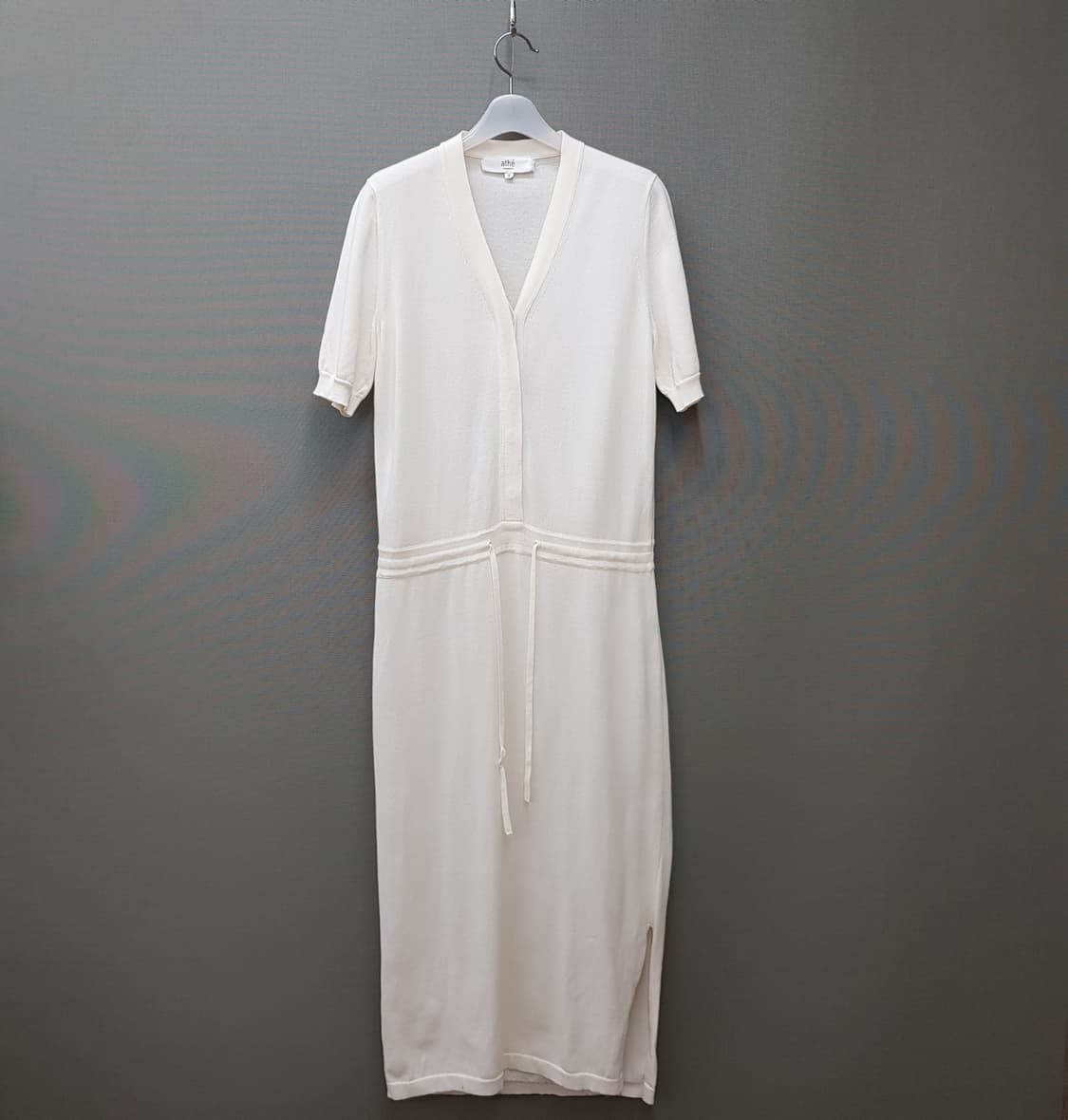 아떼 바네사브루노 2020 코튼 니트 브이넥 원피스 S사이즈 상품이미지1