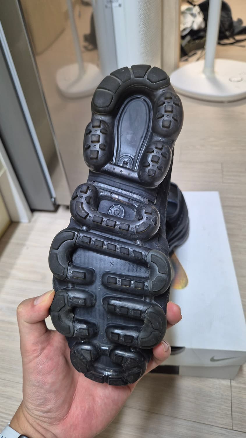 나이키 에어 베이퍼맥스 플라이니트 블랙 다크 그레이 상품이미지4