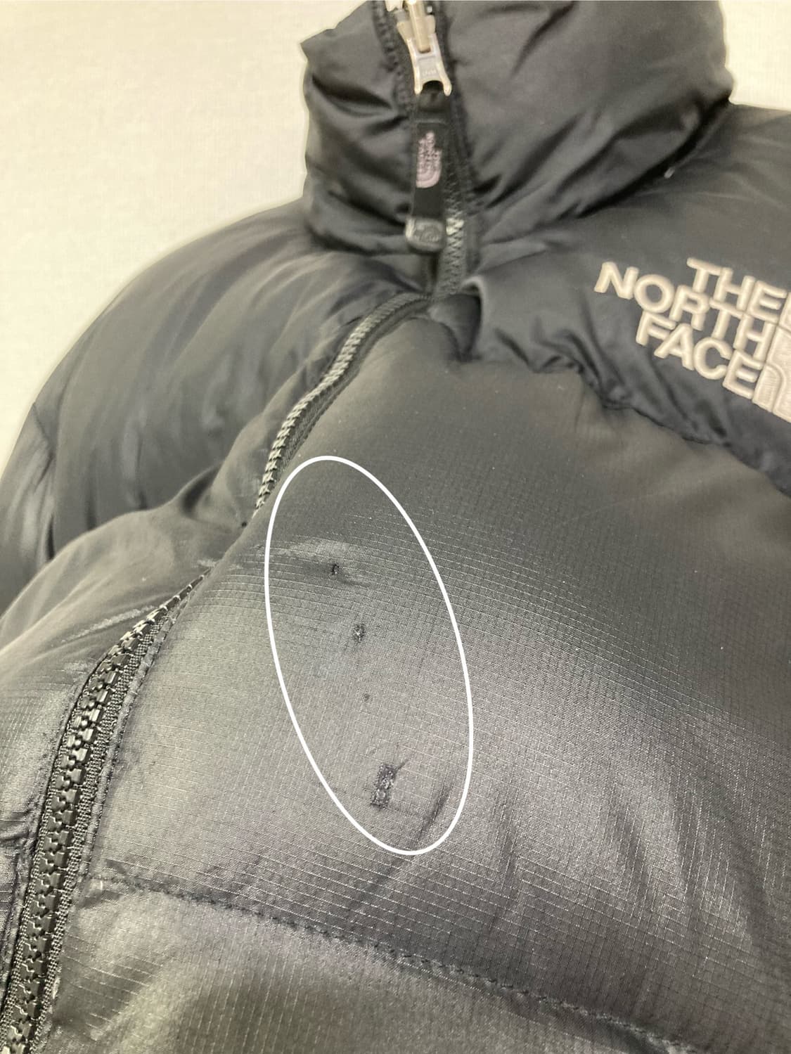 노스페이스 눕시 700필 구스다운 숏패딩 _ 블랙 90 상품이미지9