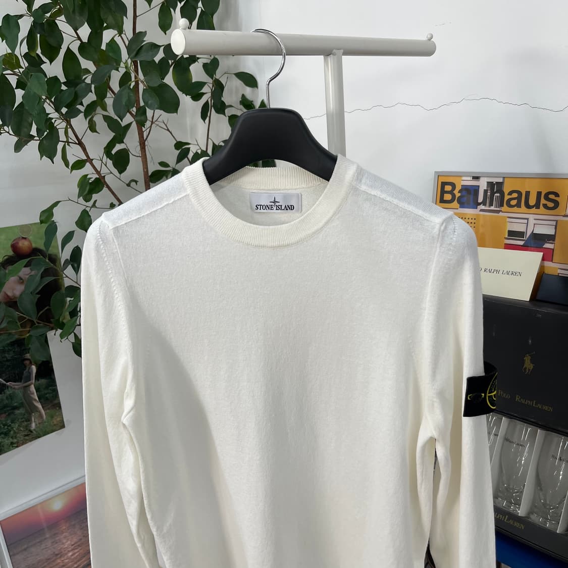 스톤아일랜드 코튼 크루넥 니트 S  상품이미지2