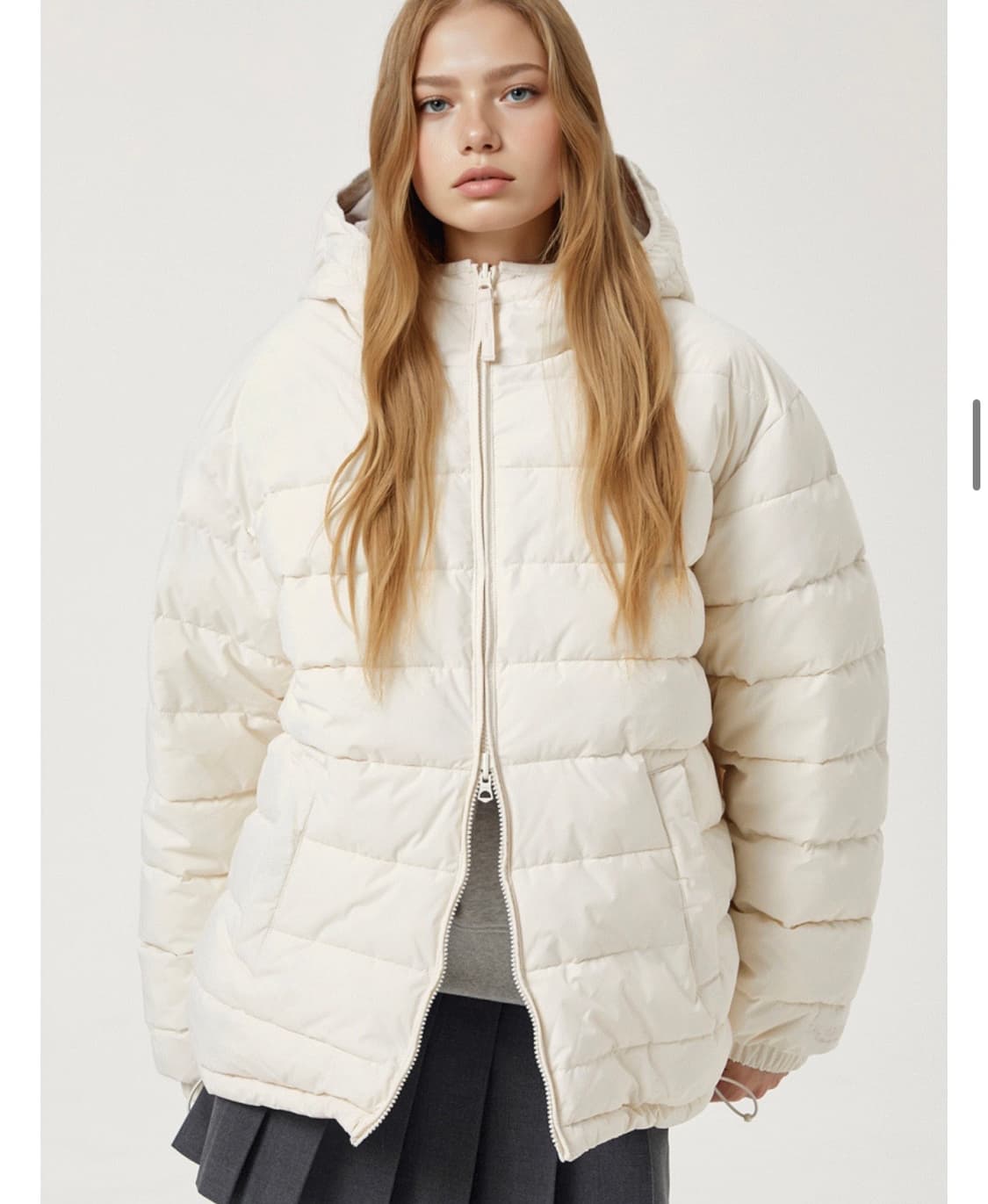 후아유  리버시블 패딩 (S사이즈) 택포 상품이미지1