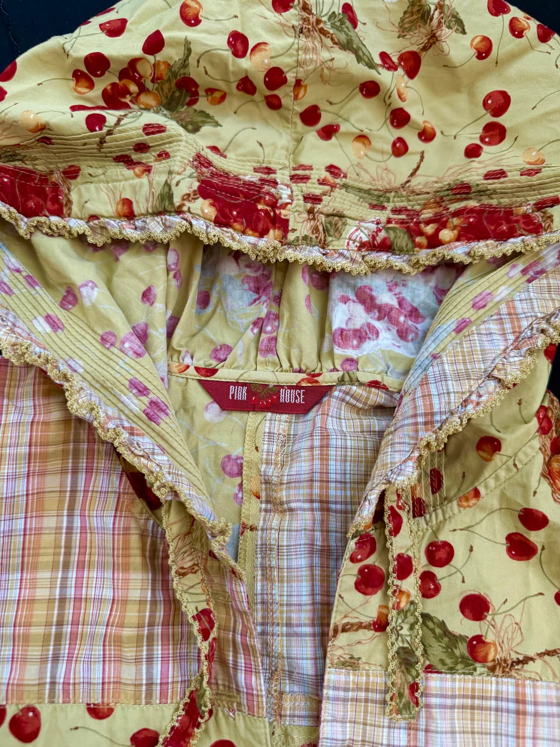 Pink house 반팔 후드 셔츠 상품이미지3