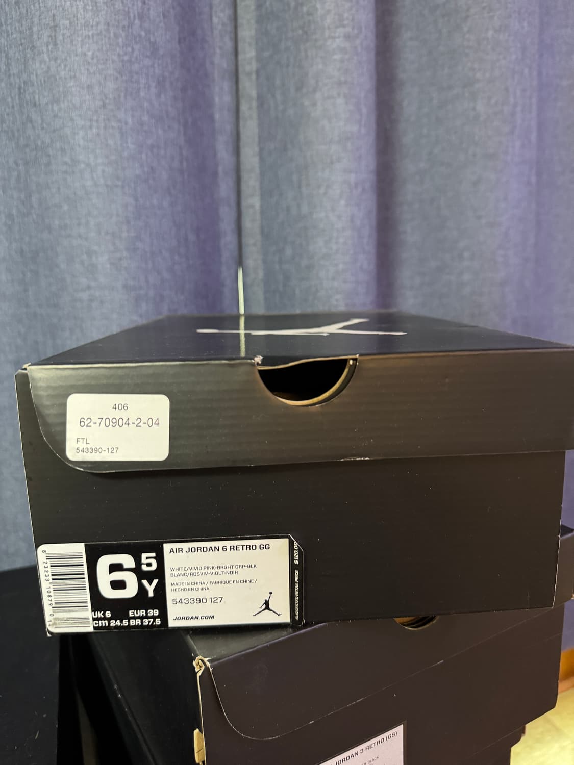 나이키 에어조던 6 브라이트 그레이프 상품이미지5