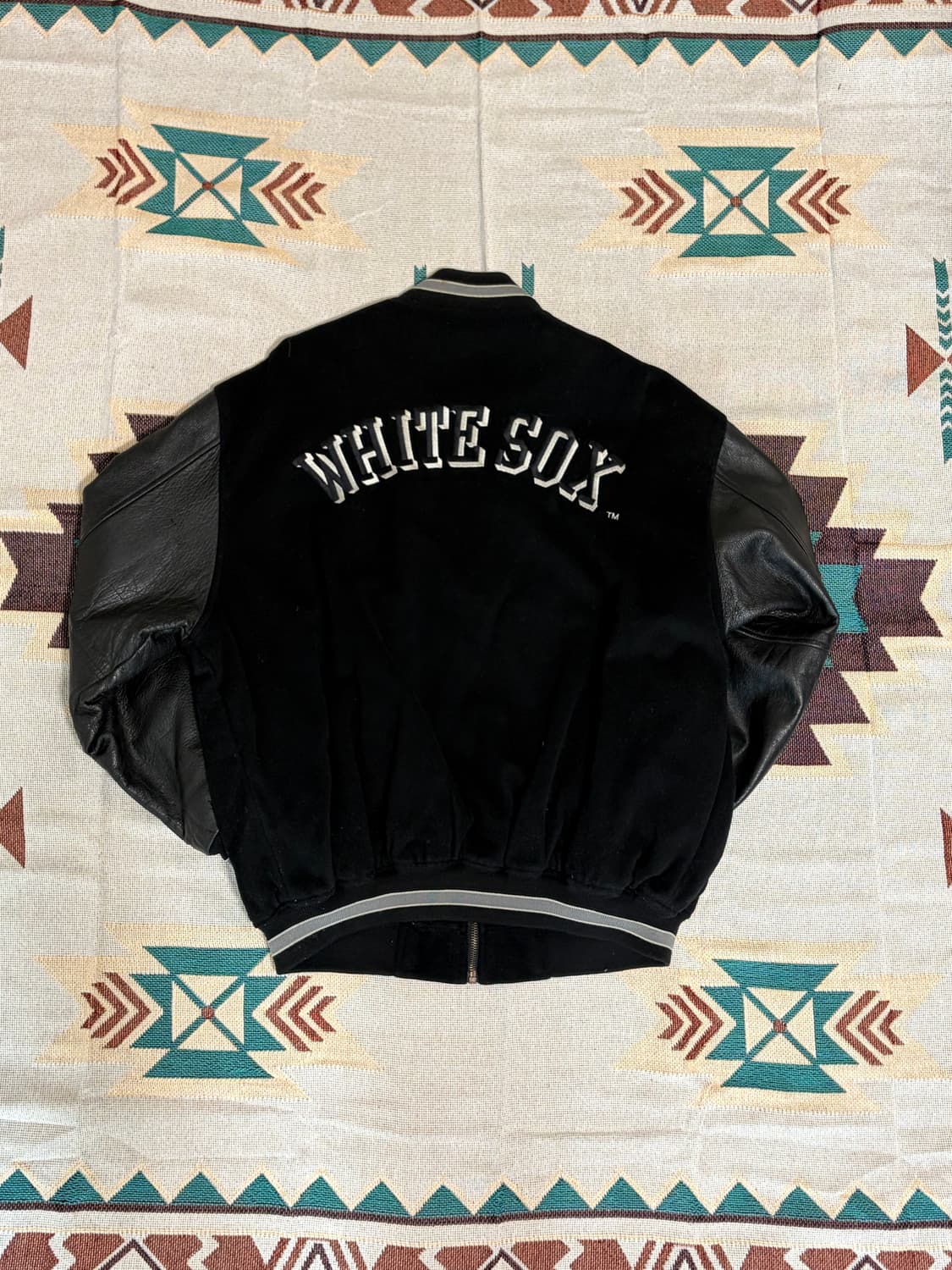 화이트삭스 리얼레더 바시티 자켓 / MLB leather varsity 상품이미지2