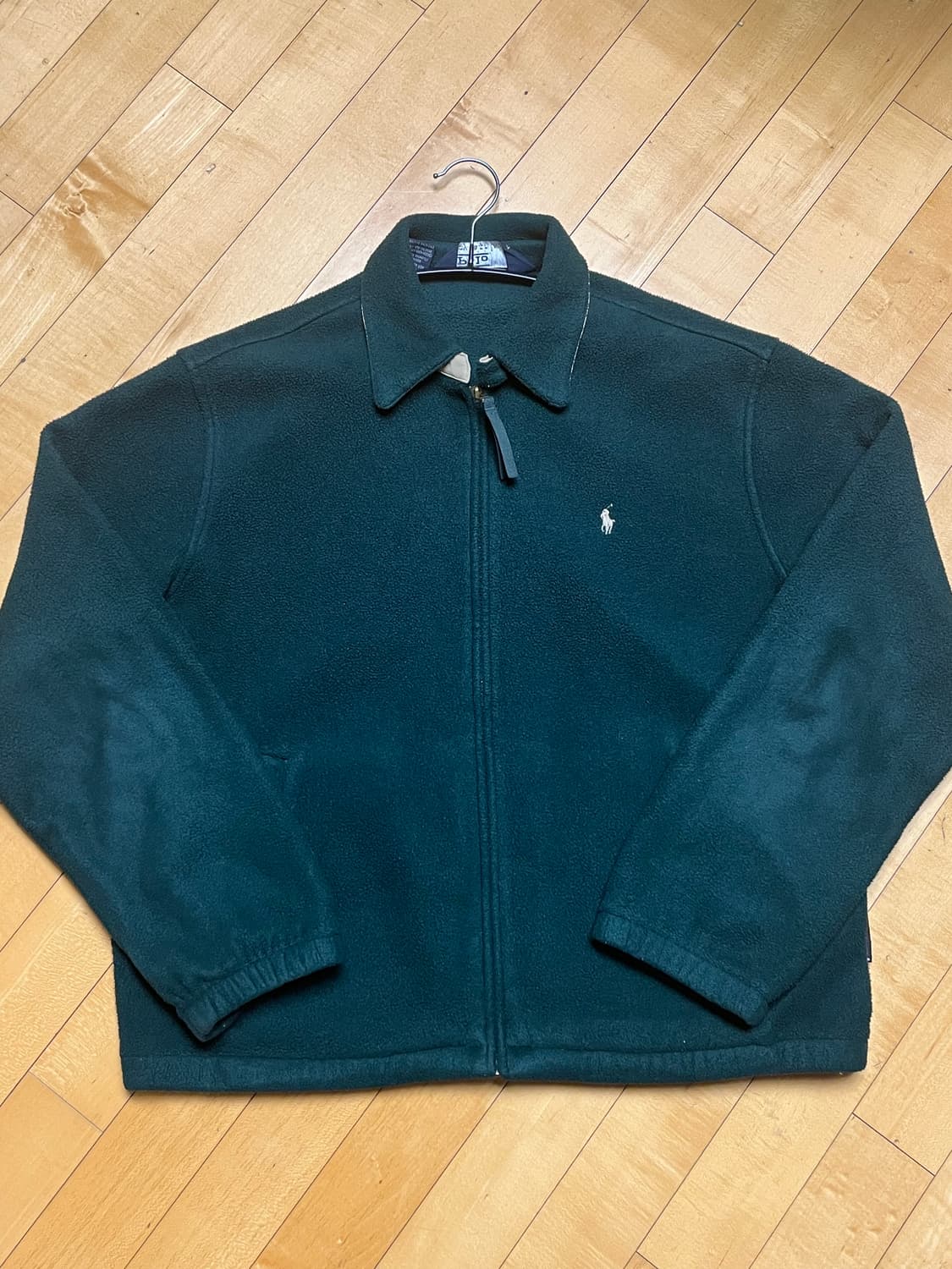 [M] 폴로 플리스 후리스 폴라텍 그린 자켓 팝니다. 상품이미지1