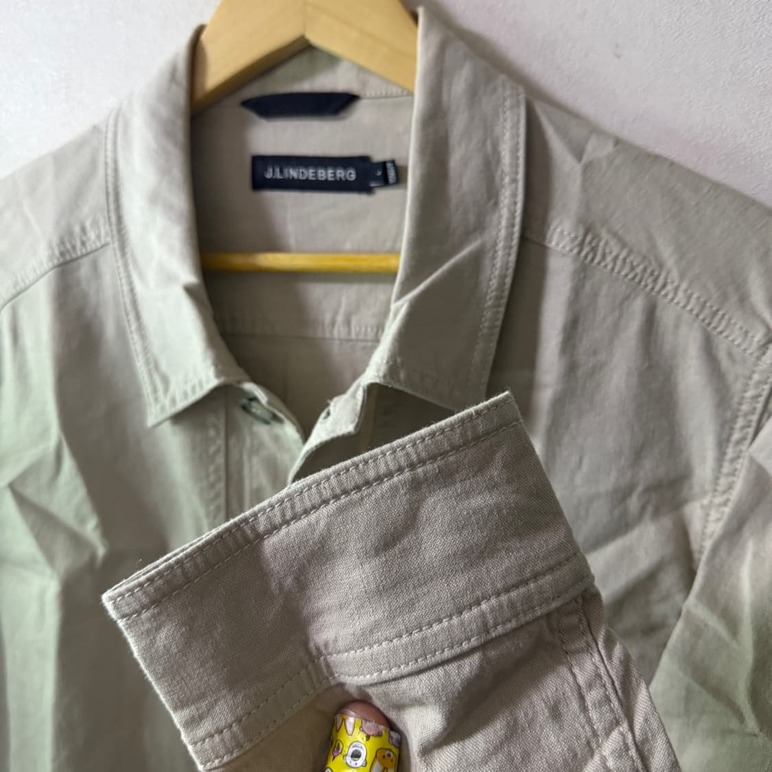 제이린드버그 남성 린넨 셔츠자켓 L (~슬림 105까지) 상품이미지4