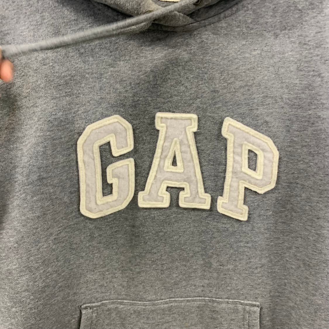 Gap 갭 그레이 후드티 상품이미지4